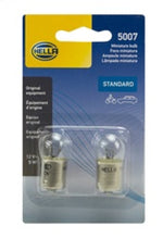 Load image into Gallery viewer, Hella LA5007TB FITS: Bulb 5007 12V 5W Ba15S B6 (2) Bulbs