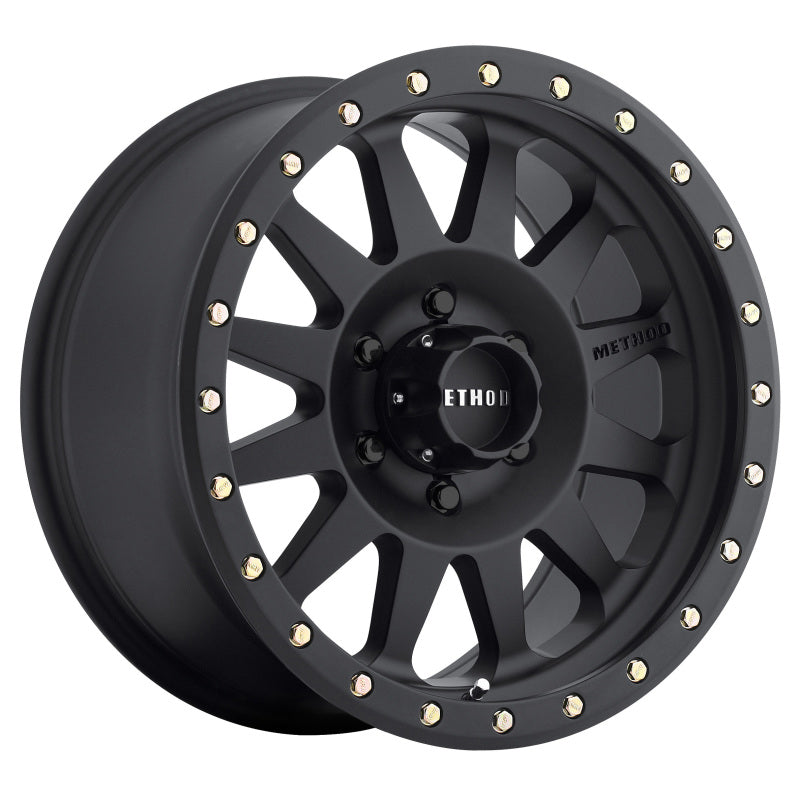 Method Wheels MR30468060500 FITS:Method MR304 Double Standard 16x8 0mm Offset 6x5.5 108mm CB Matte Black Wheel Wheels Cast