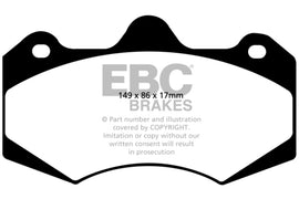 EBC DP3042C Brake Pads - Performance