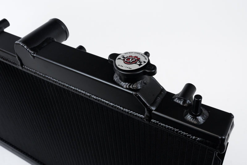 CSF 7094B FITS: 08-15 Subaru Impreza WRX/STI 1-Row 31mm High-Performance Aluminum Radiator Black Radiators