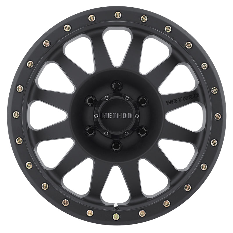 Method Wheels MR30468060500 FITS:Method MR304 Double Standard 16x8 0mm Offset 6x5.5 108mm CB Matte Black Wheel Wheels Cast
