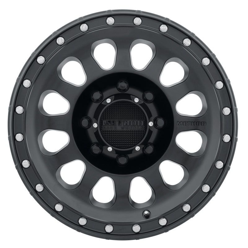 Method Wheels MR31579080512N FITS:Method MR315 17x9 -12mm Offset 8x6.5 130.81mm CB Matte Black Wheel Wheels Cast