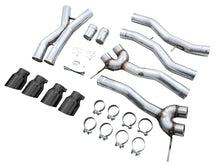 Load image into Gallery viewer, AWE Tuning 3020-42482 FITS: -AWE Track Edition Catback Exhaust for BMW G8X M3/M4 Diamond Black Tips Catback