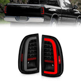ANZO 311412 FITS: 00-06 Toyota Tundra (Std. Bed/Reg Cab) LED Taillights w/Light Bar Black Housing Smoke Lens Tail Lights