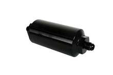 Load image into Gallery viewer, Aeromotive 12345 FITS: In-Line Filter (AN-6 Male) 10 Micron Microglass Element Bright Dip Black Finish Fuel Filters