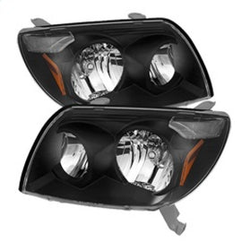 SPYDER 9023583 FITS:xTune Toyota 4Runner 03-05 Crystal Headlights Black HD-JH-T4R03-AM-BK Headlights