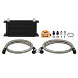 Mishimoto MMOC-ULTBK FITS: Universal 19 RowThermostatic Oil Cooler Kit Black Oil Coolers