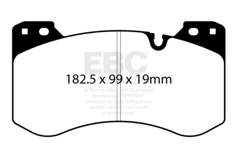 EBC DP52454NDX FITS: 2021+ BMW M3/M4 3.0TT (G80/G82/G83) Bluestuff Front Brake Pads Brake Pads Racing
