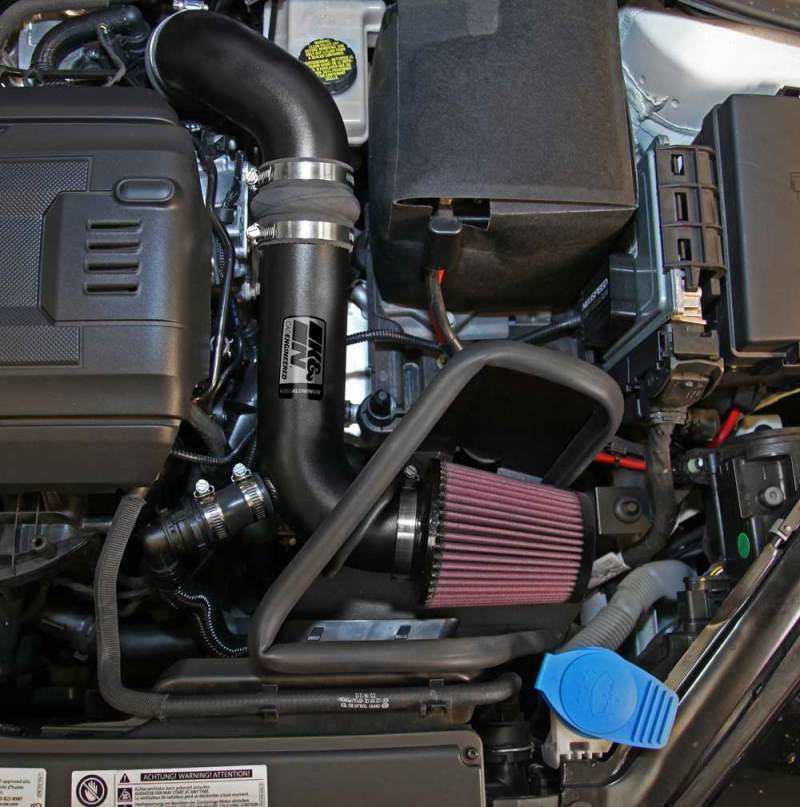 K&N Engineering 69-9506TTK FITS:K&N 2015 Volkswagen Golf / GTI 1.8L L4 F/I Typhoon Performance Intake Performance kit Cold Air Intakes