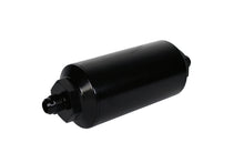 Load image into Gallery viewer, Aeromotive 12347 FITS: In-Line Filter (AN-6 Male) 10 Micron Fabric Element Bright Dip Black Finish Fuel Filters