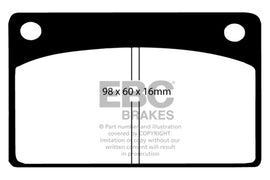 EBC DP3143C Brake Pads - Performance