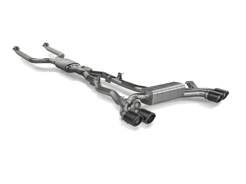 Akrapovic S-BM/T/38 FITS: 2024+ BMW M5 (G90,G99) Evolution Catback Exhaust Titanium (Requires Tips)