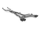 Akrapovic S-BM/T/38 FITS: 2024+ BMW M5 (G90,G99) Evolution Catback Exhaust Titanium (Requires Tips) Catback