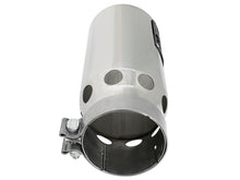 Load image into Gallery viewer, aFe 49T40501-P122 FITS: SATURN 4S 4in SS Intercooled Exhaust Tip Polished 4in In x 5in Out x 12in L Bolt-On Turbo Back