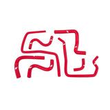 Mishimoto MMHOSE-SUB-ANC4RD FITS: Hoses FITS: 04-07 Subaru STI / 06-07 WRX Red Silicone Ancillary Hoses Hoses