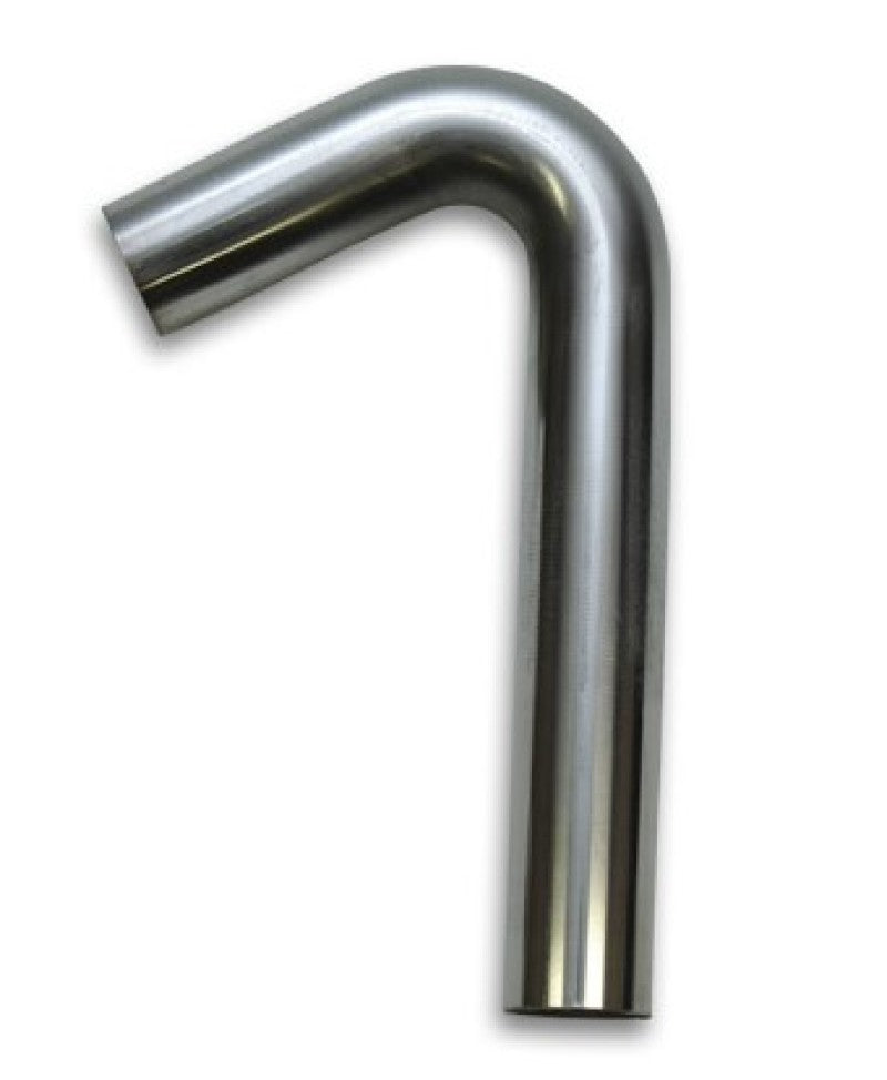 Vibrant 13016 FITS: 4in OD x 4in CLR 304 Stainless Steel Tubing 120 Degree Mandrel Bend Steel Tubing