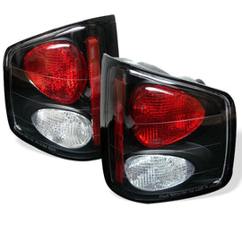 SPYDER 5001887 FITS: Chevy S10 94-04/GMC Sonoma 94-04/Isuzu Hombre 96-00 Euro Tail Lights Blk ALT-YD-CS1094-BK Tail Lights