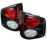 SPYDER 5001887 FITS: Chevy S10 94-04/GMC Sonoma 94-04/Isuzu Hombre 96-00 Euro Tail Lights Blk ALT-YD-CS1094-BK Tail Lights
