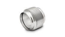 Load image into Gallery viewer, Vibrant 68944 FITS: SS Bellow Assembly w/ Solid Liner 4in inlet/outlet ID x 4in overall L Electro Polished Flanges