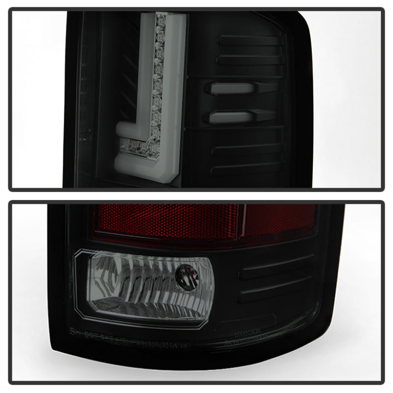 SPYDER 5080707 FITS: GMC Sierra 14-16 LED Tail Lights Black Smoke ALT-YD-GS14-LBLED-BSM Tail Lights