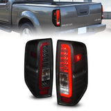ANZO 311444 FITS: 2005-2021 Nissan Frontier LED Taillights Black Housing/Smoke Lens Tail Lights