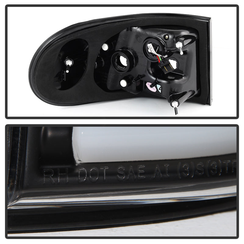 SPYDER 5079442 FITS: Toyota FJ Cruiser 07-13 Light Bar LED Tail Lights Black ALT-YD-TFJ07-LBLED-BK Tail Lights