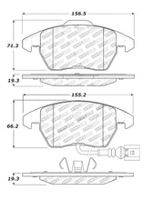 Load image into Gallery viewer, Stoptech 309.11070 FITS:StopTech Performance 06-10 Audi A3 / 08-10 Audi TT / 06-09 VW GTI / 05-10 Jetta Front Brake Pads Brake Pads Performance