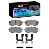 DFC 02-10 Subaru Impreza Front 4000 HybriDynamic Brake Pads and Hardware Kit