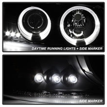 Load image into Gallery viewer, SPYDER 5009357 FITS: GMC Sierra 1500/2500/3500 99-06 Projector Headlights LED Halo LED Black PRO-YD-CDE00-HL-BK Headlights