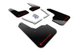 Rally Armor MF50-UR-BLK/RD FITS: 16-21 Honda Civic Si Black UR Mud Flap w/Red Logo Mud Flaps