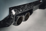 Akrapovic TP-CT/73/CF FITS: BMW M2 Coupe (G87) Tail Pipe Set Chopped Carbon Tips