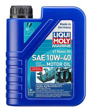 Load image into Gallery viewer, LIQUI MOLY 20506 FITS: 1L Marine 4T Motor Oil SAE 10W40 Motor Oils
