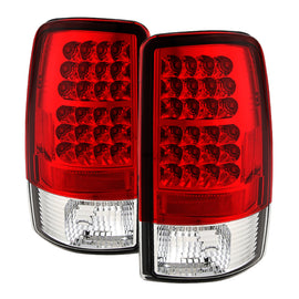 SPYDER 5001542 FITS: Chevy Suburban/Tahoe 1500/2500 00-06 LED Tail Lights Red Clear ALT-YD-CD00-LED-RC Tail Lights