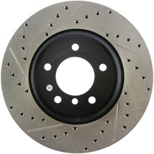 Load image into Gallery viewer, Stoptech 127.34093R FITS:StopTech 07-09 BMW 335 (E90/E92/E93) Slotted &amp; Drilled Right Front Rotor Brake Rotors Slot &amp; Drilled