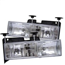 Load image into Gallery viewer, SPYDER 5012388 FITS: Chevy C/K Series 1500/2500 88-99/Chevy Tahoe 95-99Crystal Glass Headlights Chrm HD-YD-CCK88-C Headlights