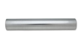 Vibrant 2882 FITS: 2.75in O.D. Universal Aluminum Tubing (18in long Straight Pipe) Polished Aluminum Tubing