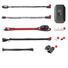 Load image into Gallery viewer, XKGLOW KS-MOTO-MINI FITS:XK Glow Strip Million Color XKCHROME Smartphone App ATV/Motorcycle LED Light Kit 6xPod + 2x10In Light Accessories and Wiring