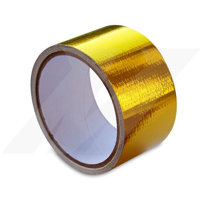 Mishimoto MMGRT-235 FITS: Thermal Tape FITS: 2 Inch X 35 Feet Heat Defensive Reflective Tape Thermal Tape