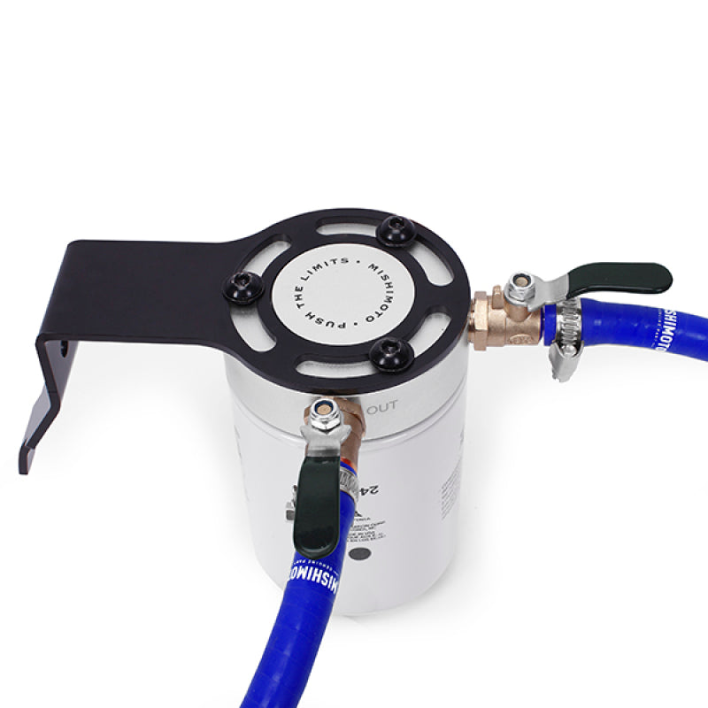 Mishimoto MMCFK-F2D-03BL FITS: Coolant Filters FITS: 03-07 Ford 6.0L Powerstroke Coolant Filtration Kit Blue Coolant Filters
