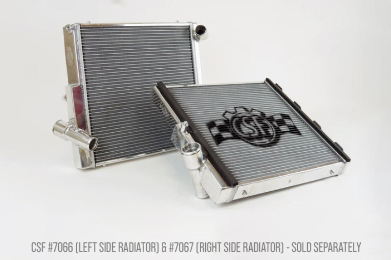 CSF 7066 FITS: Porsche 911 Carrera (991.1) / Porsche Boxster (981) / Porsche GT4 (991) Left Side Radiator Radiators