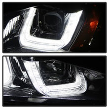 Load image into Gallery viewer, SPYDER 5080578 FITS: Volkswagen Golf VII 14-16 Projector Headlights DRL LED Blk Stripe Blk PRO-YD-VG15-BLK-DRL-BK Headlights
