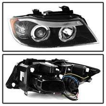 Load image into Gallery viewer, SPYDER 5009005 FITS: BMW E90 3-Series 06-08 Projector LED Halo Amber Reflctr Rplc Bulb Blk PRO-YD-BMWE9005-AM-BK Headlights