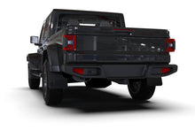 Load image into Gallery viewer, Rally Armor MF104-BLK-MBK FITS: 19-24 Jeep JT Gladiator (Mojave/Rubicon) Black Mud Flap w/Metallic Black Logo Mud Flaps