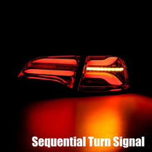 Load image into Gallery viewer, AlphaRex 601030 FITS: 20-22 Tesla Model Y PRO-Series LED Tail Lights Jet Black w/Seq Sig Tail Lights