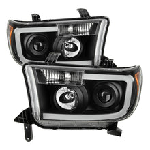 Load image into Gallery viewer, SPYDER 9027888 FITS:xTune Toyota Tundra 07-13 LED Light Bar Projector Headlights Black PRO-JH-TTU07-LED-BK Headlights