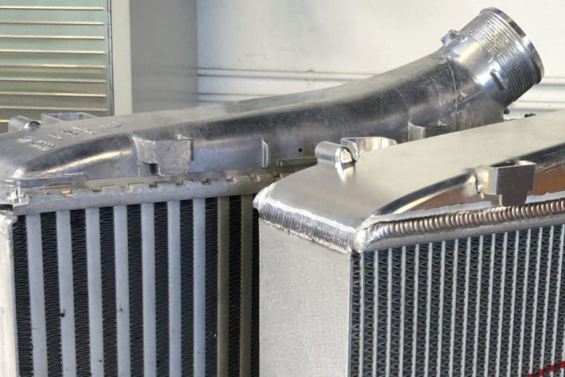 CSF 8194B FITS: 2020+ Audi C8 RS6/RS7 High-Performance Intercooler System Black Intercoolers