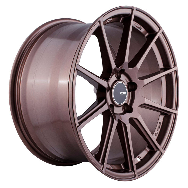 Enkei 499-895-6535ZP FITS: TS10 18x9.5 35mm Offset 5x114.3 Bolt Pattern 72.6mm Bore Dia Copper Wheel Wheels Cast