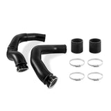 Mishimoto MMICP-F80-15 FITS: 2015+ BMW F8X M3/M4 Charge Pipe Kit Wrinkle Black Intercooler Pipe Kits