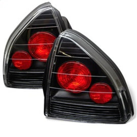 SPYDER 5005229 FITS: Honda Prelude 92-96 Euro Style Tail Lights Black ALT-YD-HP92-BK Tail Lights