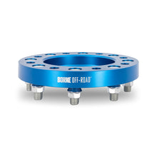 Load image into Gallery viewer, Mishimoto Borne Off-Road Wheel Spacers - 8X170 - 125 - 25mm - M14 - Blue